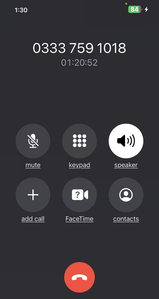 ⁦<a href="/SkyUK/">Sky</a>⁩ - still waiting for someone to answer the phone.  1hr 20 mins so far.