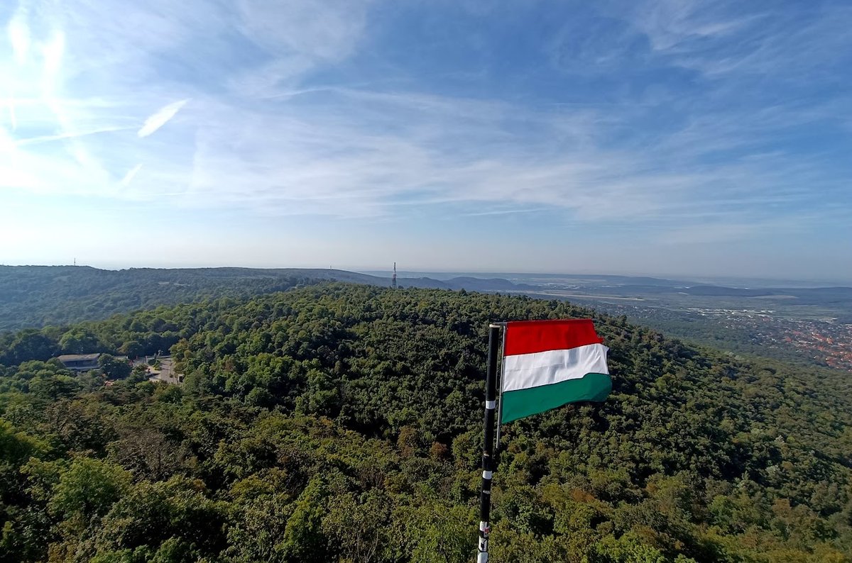 BudapestBlog's tweet image. A nice autumn day in #Budapest... view from the Erzsebet Lookout Tower! :)