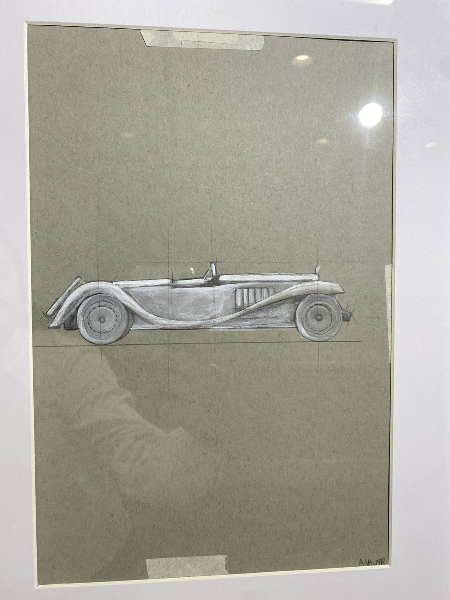 Alastairwalker's tweet photo. To show appreciation to the first WL batch of Asprey Bugatti Egg owners, I am sending them a drawing from my sketchbook of the early development of the Asprey Bugatti egg. Whilst I usually work in digital, I find you are at your most creative with a pencil and paper. I also love the two extremes- from pen to physical to advanced Ordinal artefact.