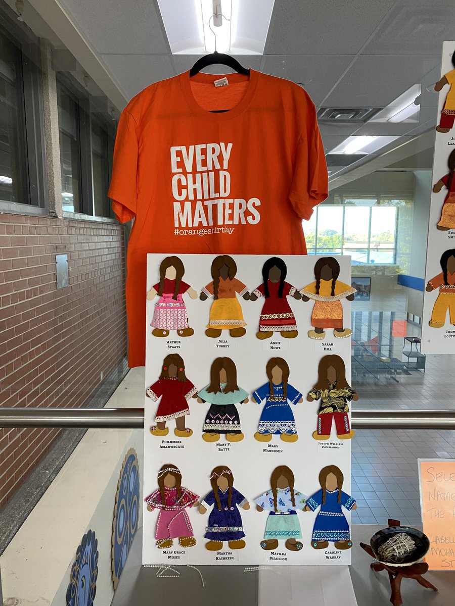 BCI Mustangs (@bcivs) on Twitter photo Truth & Reconciliation: Orange Shirt Day and faceless dolls - never believe any one person is better than another <a href="/GEDSB/">Grand Erie District School Board</a> Truth & Reconciliation: Orange Shirt Day and faceless dolls - never believe any one person is better than another <a href="/GEDSB/">Grand Erie District School Board</a>