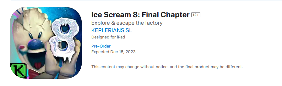 Keplerians - ICE SCREAM 6 HAS RELEASED! 🏭 ❄️ What are you