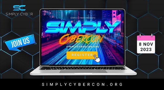 marcusacylar's tweet photo. Join the #cybersecurity community for #SimplyCyberCon on November 8, presented by #SimplyCyber! 💡 Learn more about attending the most exciting, up-and-coming industry #conference of 2023.  

🎫 Register now at https://t.co/paTIJaIP1p.
 
@gerald_auger @haikuinc_ @CyberSecurityCC https://t.co/ACkZd55UD5
