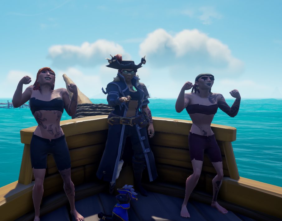 barbossa5038's tweet photo. @VBunChan @AnneMcFarlane__ @John_0696 @RocWolfe @Captain_Wolfric @Lyelline @MurpheyLives This game have just been kept on giving me so much, to adventures with strangers, to making friends and creating memories filled with laughter!
It’s been an amazing year, and I can’t wait to see for what the future has to offer! https://t.co/w7gZzMbNVk