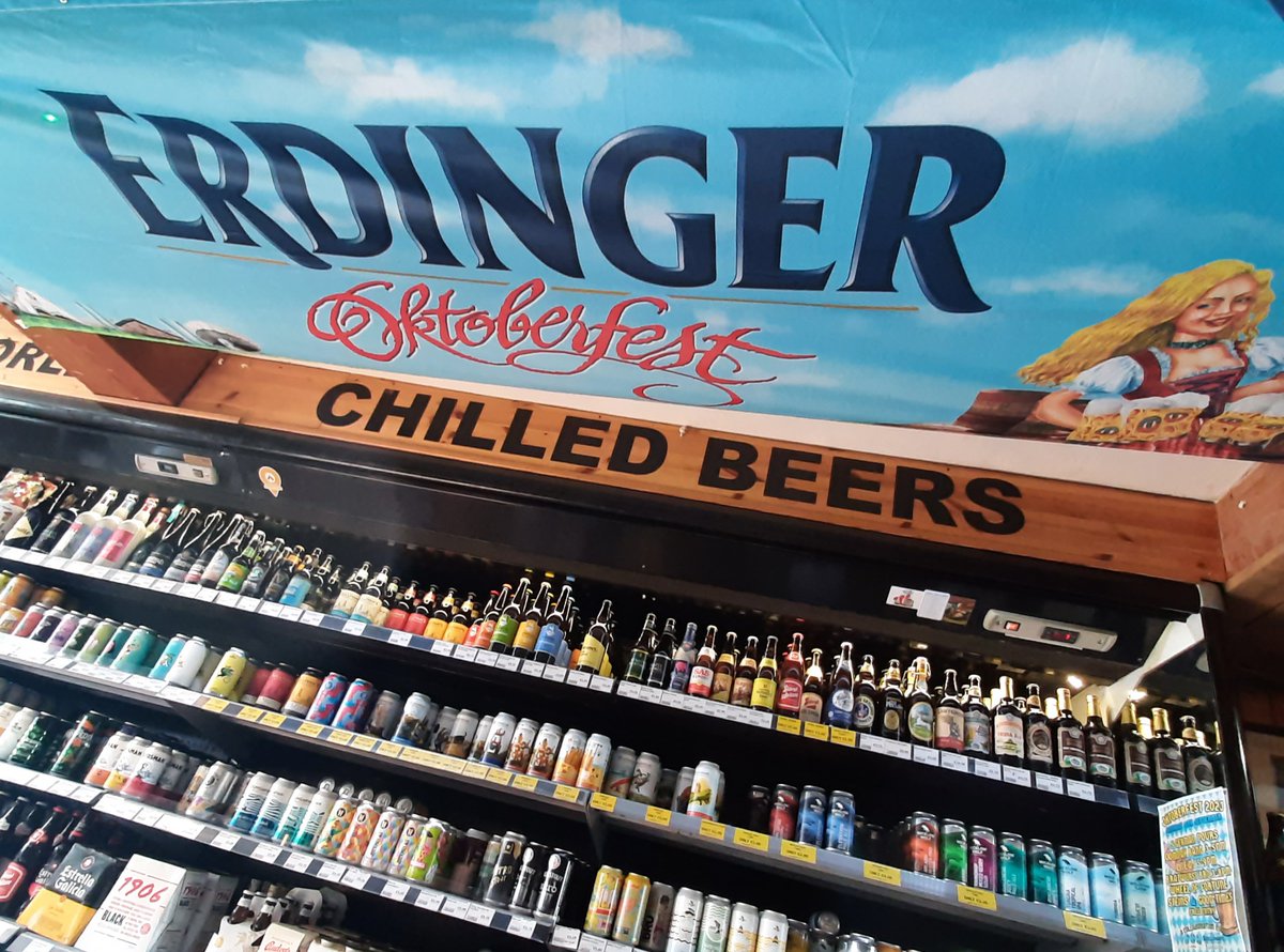 Get your #chilledbeer for the weekend in-store today - including our range of Oktoberfest German Beers... If you cant make it in store, order online from bit.ly/GermanBeerCases #oktoberfest #oktoberfest2023 #germanbeer #beerfortheweekend #prost