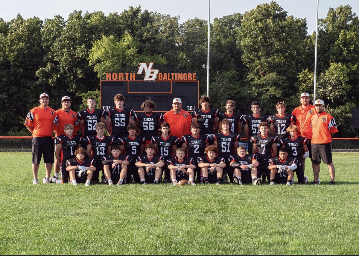 NBTigersFB's tweet photo. Gameday!!! We hit the road tonight to take on the Ridgedale Rockets! 
⏰7:00pm 
📍Ridgedale Stadium: 3165 Hilman Ford Road, Morral, OH 43337 https://t.co/dq2Gdh83iJ