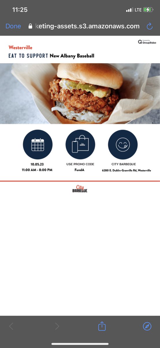 Mark your calendars for next Thursday’s dinner plans!