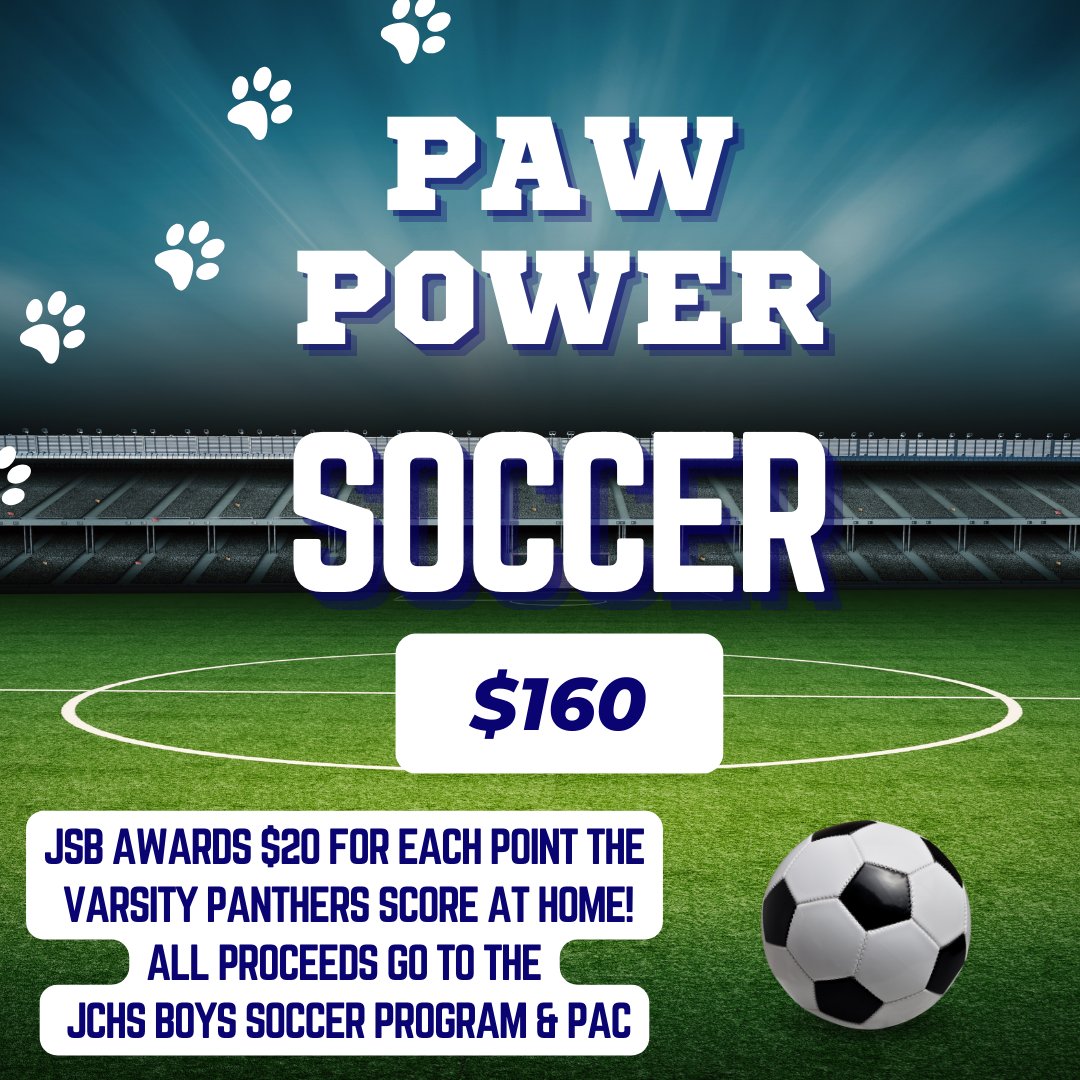 JerseyStateBank's tweet photo. Jersey State Bank partners with JCHS to reward teams for their hard work and dedication. JSB awards money per goal that is scored during their regular home varsity games to the team and the PAC-Panther Athletic Club. 💙🏐🏈⚽️💙
#communitybanklove #pawpower #JerseyPanthers https://t.co/gFhju9XDg7
