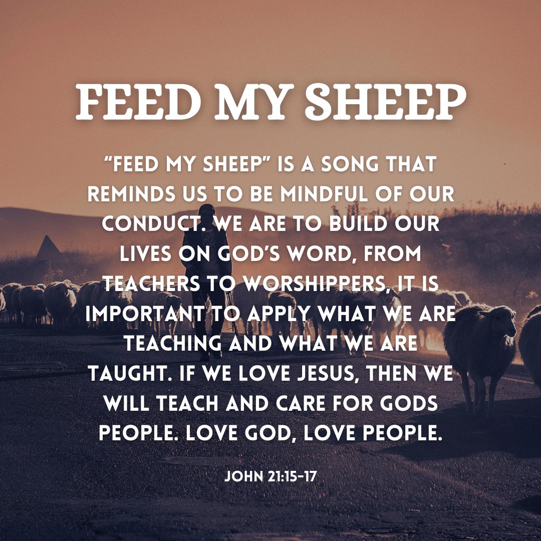 imisimusic's tweet photo. Family, Good morning!! Have a blessed day and weekend. #songoftheday

“Preach the word! Be ready in season and out of season. Convince, rebuke, exhort, with all longsuffering and teaching.” II Timothy 4:2 NKJV

- S T R E A M  🎶 LINK IN BIO - 
⬇️🔊 “Feed My Sheep” https://t.co/DbANjY4ZUM