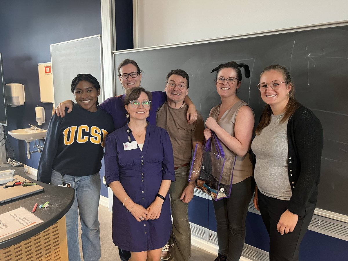 MadisonClark97's tweet image. Fun with Flow (cytometry)! 🔬 Great end to a jam packed course all about Flow cytometry. Its so easy to understand changing methods with an enthusiastic team leading the way. Thank you again Charlotte, Mikkel, and Anja 🎉 @AarhusUni @StenoAarhusRes #phdlife #phdcourse #FACS