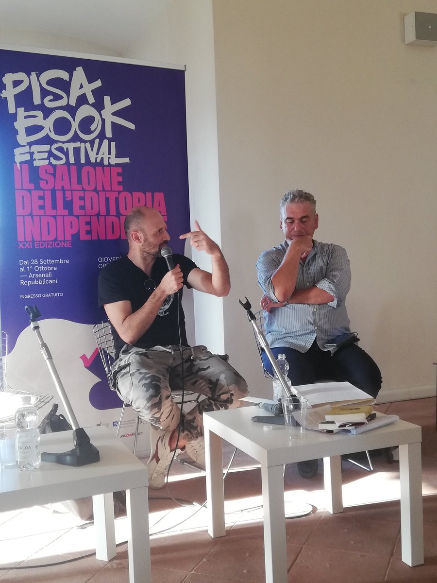 ✨𝗝𝘂𝗿𝘆 𝗥𝗼𝗺𝗮𝗻𝗶𝗻𝗶 ci presenta il suo libro 𝗢𝘁𝘁𝗼 𝗮𝗻𝗻𝗶, <a href="/ExormaEdizioni/">Exòrma Edizioni</a> 📚 Modera <a href="/paolociampi/">paolo ciampi</a>

📍Fortilizio

#PBF23 #PisaBookFestival #SaloneEditoriaIndipendente