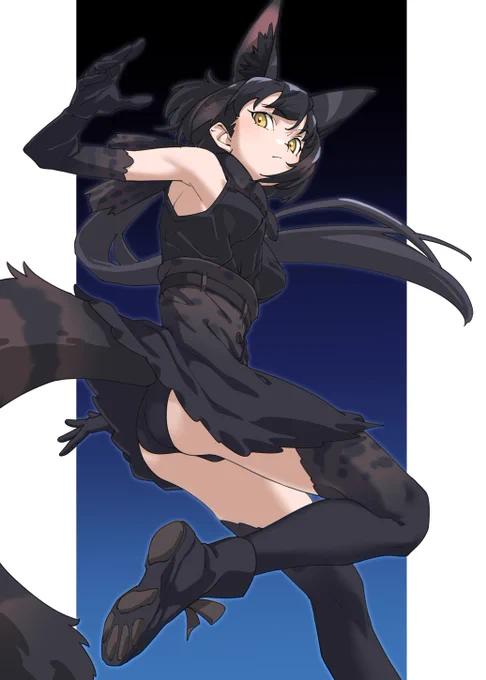 ブラックサーバル