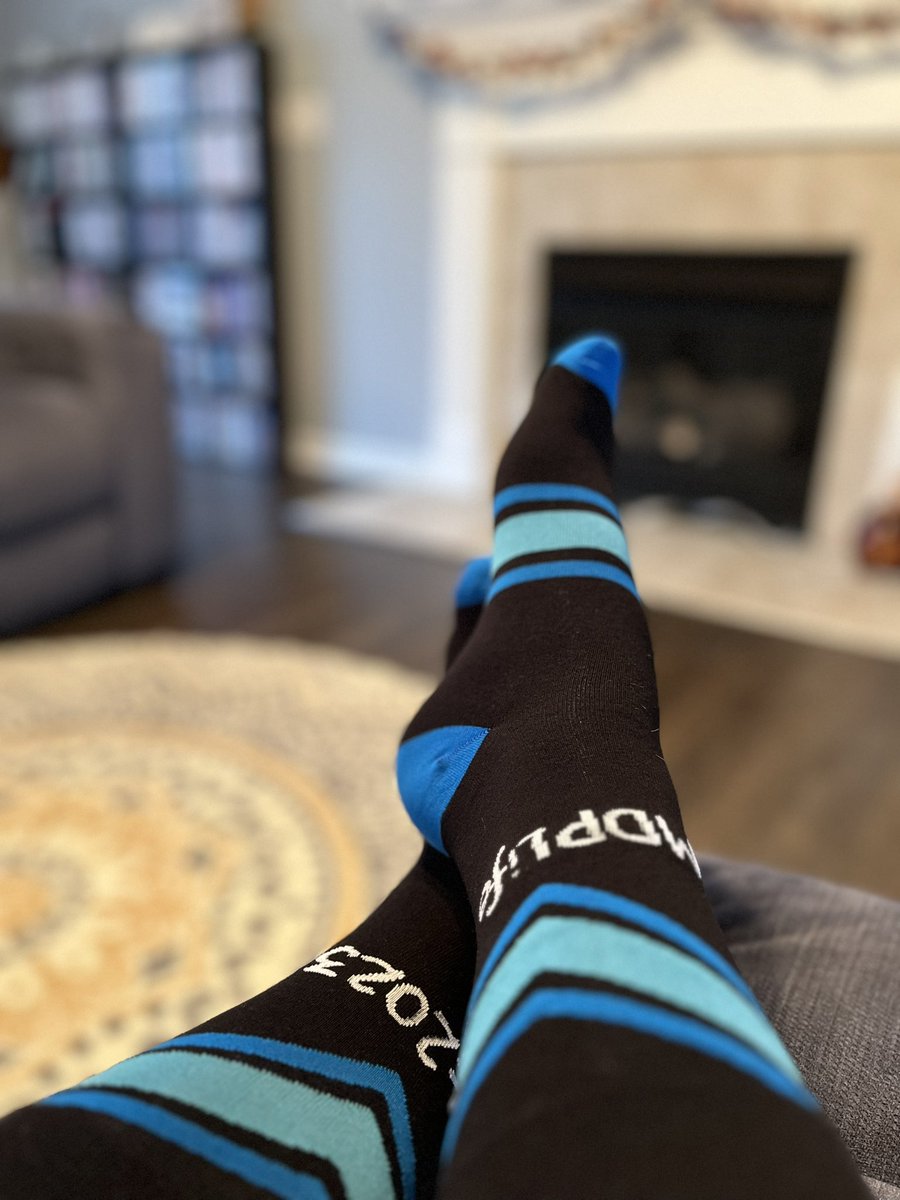 It’s Wear Your MDP Socks Day! As if I needed a reason… 😆🩵🧦 #2023MDPLife