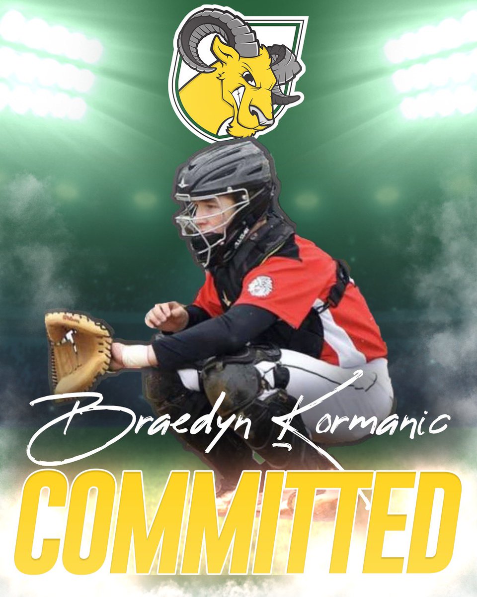 BaseballUPA's tweet photo. Braedyn Kormanic C 2024 Bellefonte Area High School commits to Division 3 Delaware Valley University.

Congratulations to Braedyn Kormanic & his family on his commitment to Division 3 Delaware Valley University! ⚾️

@DVUAggies @570sportsshow 

#TEAMBASEBALL
#LOCAL570
#COMMITTED
#UFAM