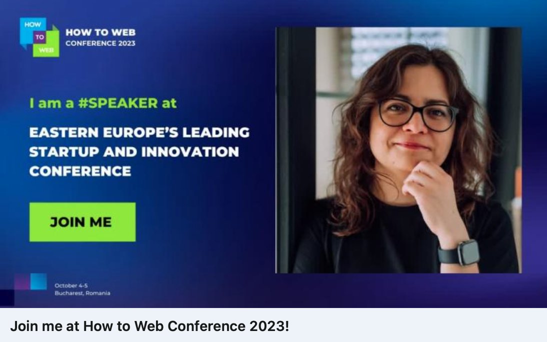 dianakoziarska's tweet photo. Bucharest I'm coming back!
Flying in next week for #HowToWeb2023! To connect with 2,500+ builders, ignite entrepreneurial spirit, and discover the next big thing! π#nomadVC #CEEvalley https://t.co/VMccu4Qw6M https://t.co/g5xlx0XvP5