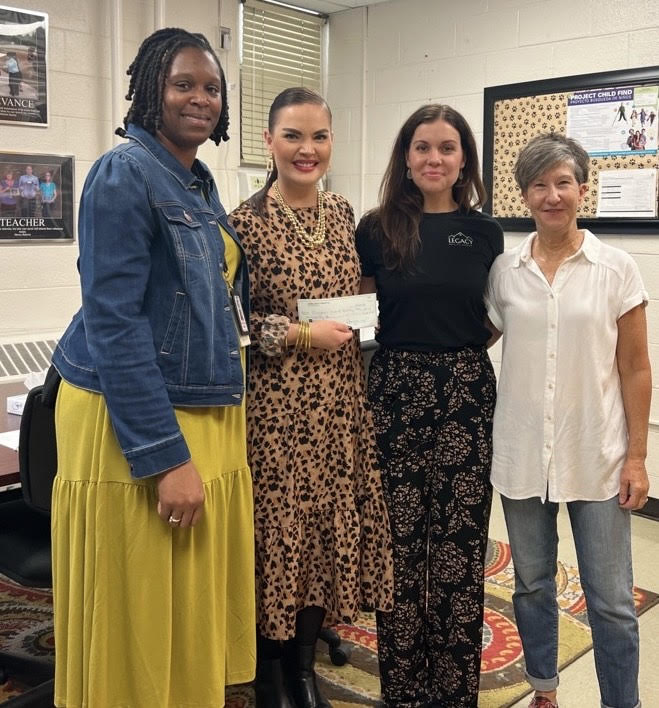We want to send out a huge THANK YOU to Kate Murphy with Legacy Realty Group and Jennifer Whynne with Manna Church. We are so appreciative for your partnership and your selfless donation, time, and collaboration with ECES. We are so grateful!