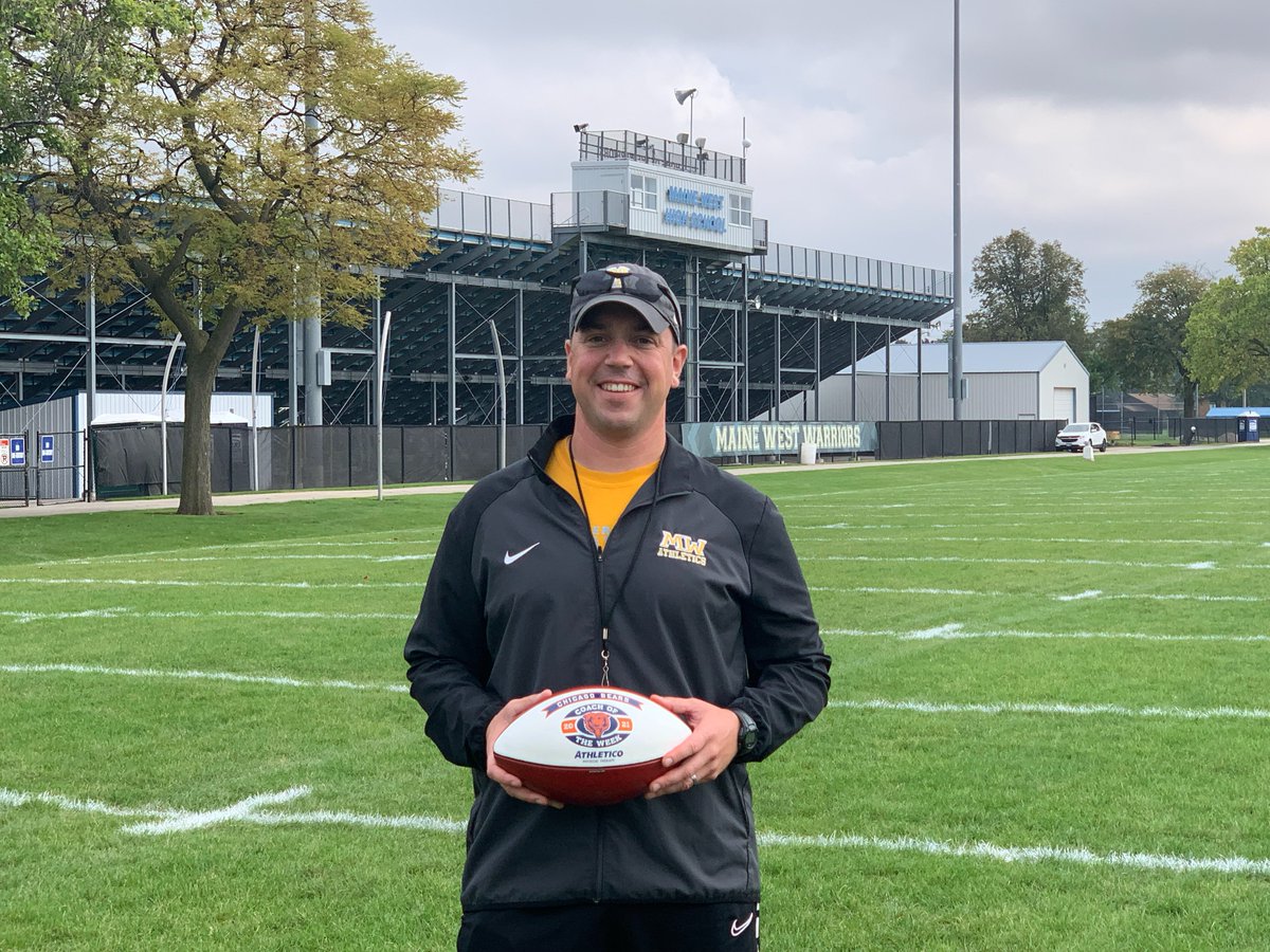 Congratulations to George Klupchak of <a href="/Maine_West/">Maine West</a> for being our Week 5 Coach of the Week winner! The Warriors won a hard fought game last week 20-19 and they are 5-0 for the first time since 1979.

#ThisIsHSFootball