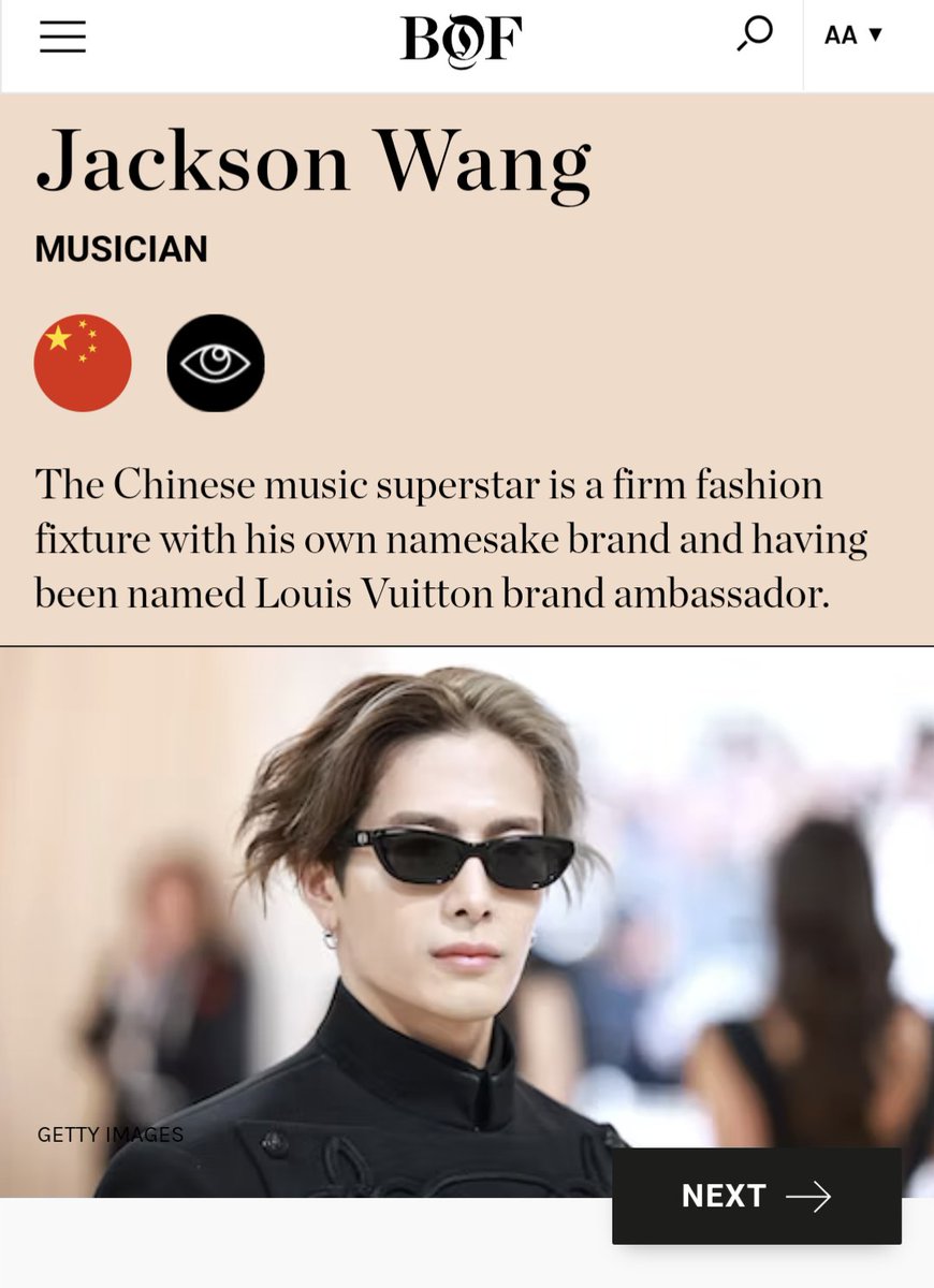 Jackson Wang has been named a brand ambassador by Louis Vuitton.