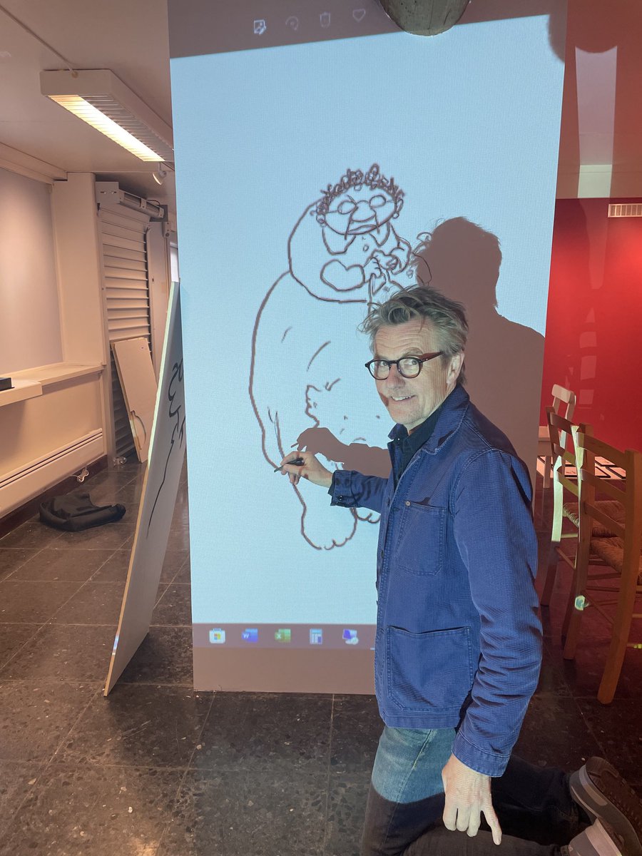 Siste mulighet til å se Fredrik Skavlans tegneutstilling i høstferien 😊 Les mer om det og hva annet du kan oppleve hos oss kommende uke 🤩

blaa.no/hostapent-pa-h…