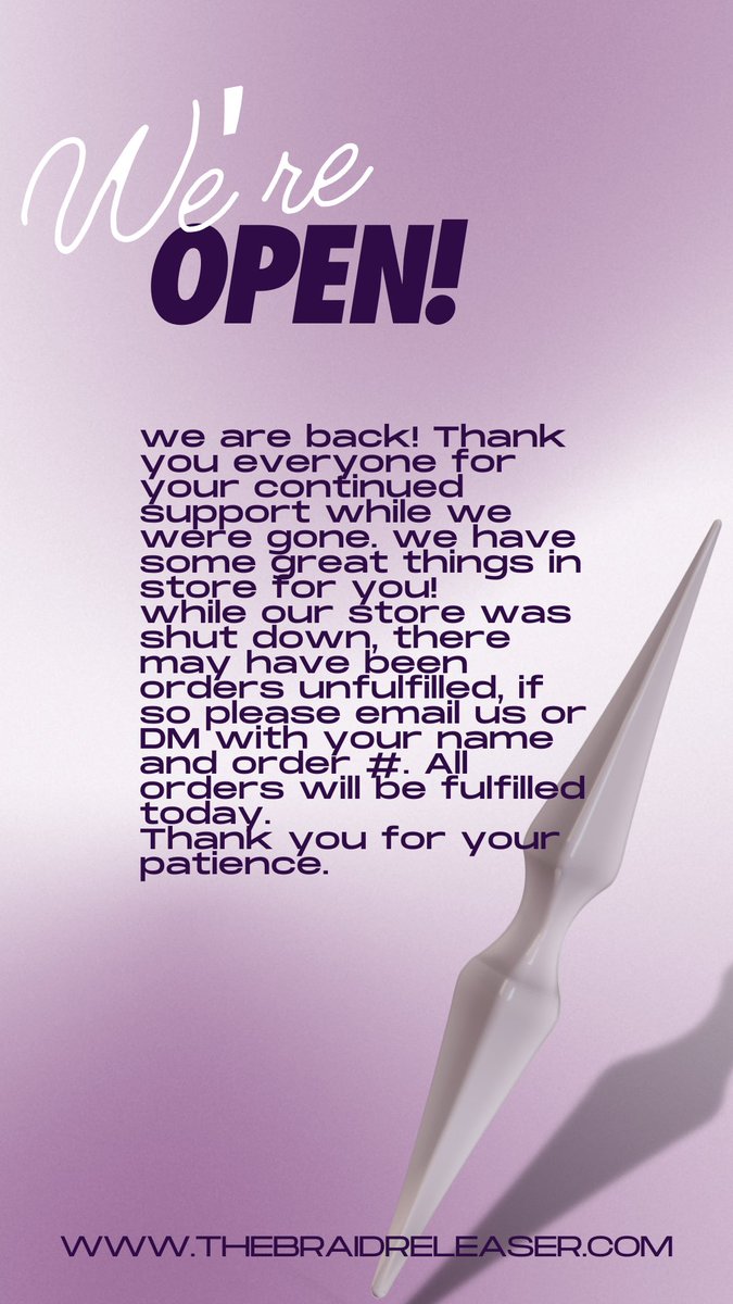 THEBRAIDRELEASER tweet media