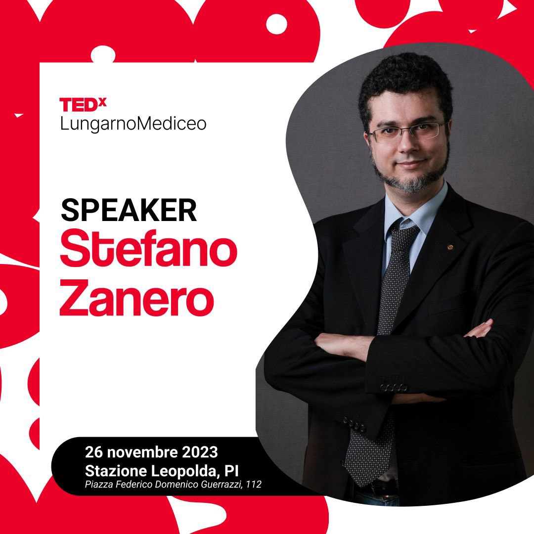 TEDxPisa_'s tweet photo. 💡 Lo speaker di oggi è Stefano Zanero!
@raistolo 
#ted #Tedx #tedxLungarnoMediceo #TedxLM https://t.co/GEHjhQK371