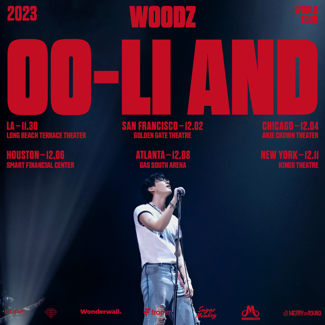 MammothLive's tweet photo. Announcing:
2023 @c_woodzofficial Tour
OO-LI and

11/30 Los Angeles, CA
12/2 San Francisco, CA
12/4 Chicago, IL
12/6 Houston, TX
12/8 Atlanta, GA
12/11 New York, NY

Tickets go on sale Friday, October 6 at 10am EST.

#WOODZ #우즈 #OO_LI #OO_LI_PROJECT #woodz_dnwm https://t.co/APX4OOc4EA