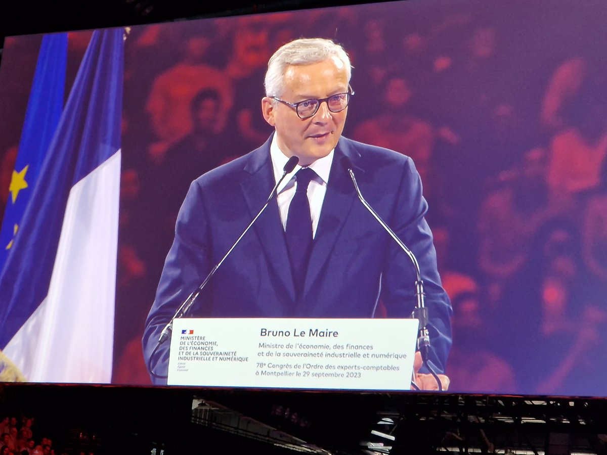 OECPaysdeLoire's tweet photo. 78e Congrès National des Experts-Comptables

Avec la présence exceptionnelle de @BrunoLeMaire Ministre de l’Economie, des Finances et de la Souveraineté industrielle et numérique.
 
#expertscomptables #expertisecomptable #CNOEC #paysdelaloire #congresnational #congresOEC https://t.co/P1VBp8bZAC