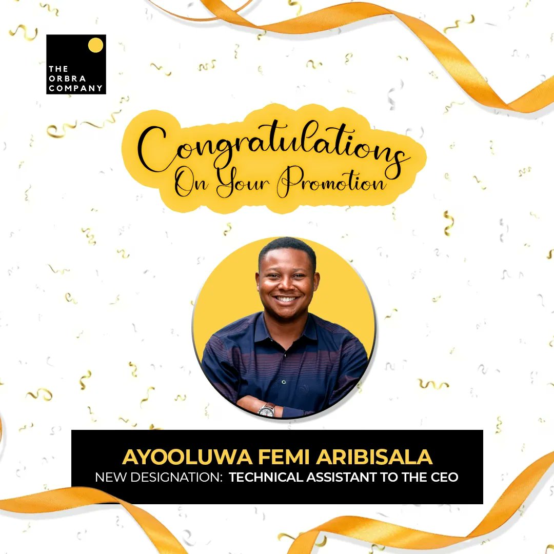 Theorbracompany's tweet image. Congratulations to @Geefab16 and @aare_aaofod on their well-deserved promotions. 
Your hard work, dedication, and outstanding contributions have truly set a shining example for the entire team. 
Here's to reaching new heights together!🥂

#orbracompany #orbrainstitute #teamwork
