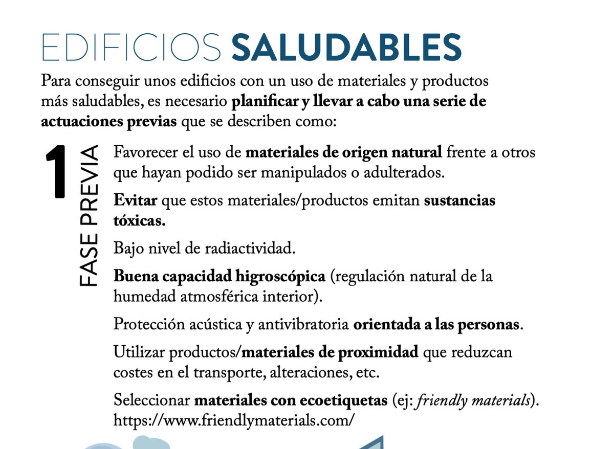 AparejadoresGC's tweet photo. La elección de los materiales de construcción es de vital importancia para lograr #edificiossaludables.
60 expertos aportan su visión sobre lo que debe ser un edificio saludable en este libro, iniciativa promovida por @GBCEs, @CGATEsp y @ClusterAeice
https://t.co/nSqkGB4hu4 https://t.co/h4uJZ6KQph