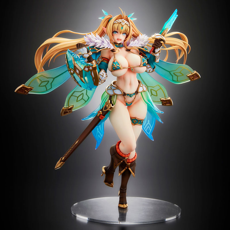 「【限定販売】エルフ村 第12村人 ルルーニャ アンテナショップ限定版 1/6 完」|Nidy-2D-のイラスト