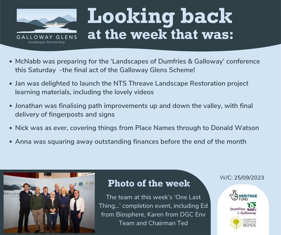 #OurLastWeek! #InGallowayItHappens