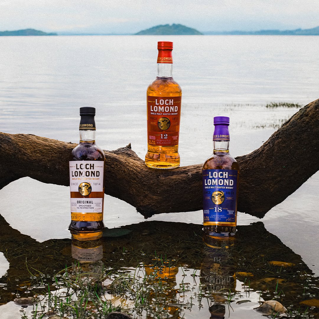 Our Loch Lomond Original, 12 Year Old and 18 Year Old each offer a unique experience. Our signature notes of orchard fruits, gentle smoke and sweet honey are balanced in a slightly different way across all of our expressions. And yet, every one is unmistakably Loch Lomond.