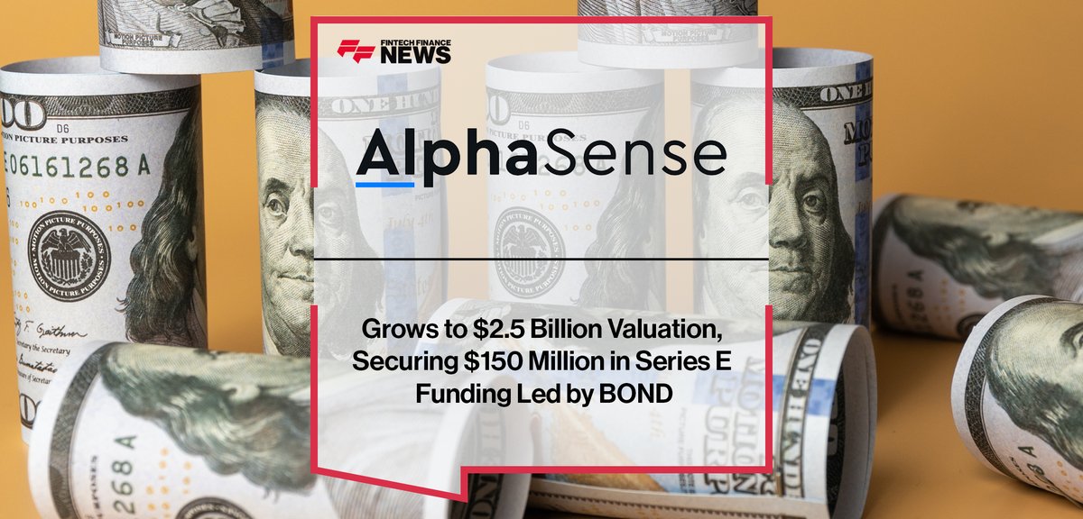 AlphaSense Grows to $2.5 Billion Valuation, Securing $150 Million in Series E Funding Led by BOND ffnews.com/newsarticle/fu… #Fintech #Funding #FFNews