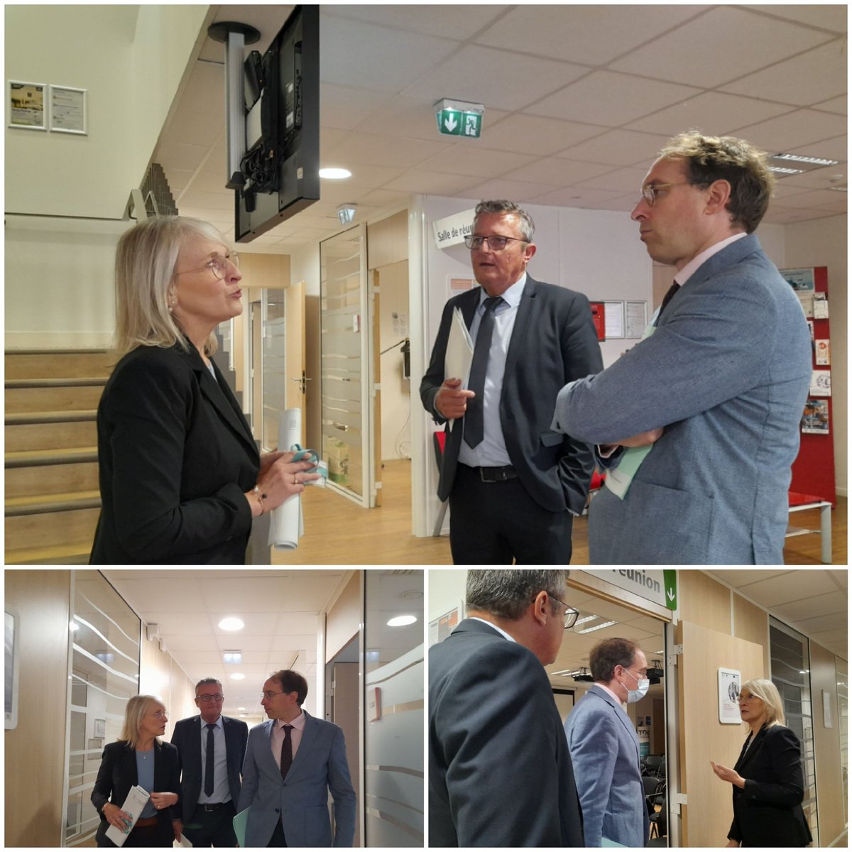 Ce matin Visite de Mr le Secrétaire général  #nievre Ludovic Pierrat à @poleemploi #Nevers.Rencontre des équipes et présentation de nos #actions en faveur des #recrutement dans les #métiers en #tension. Objectif #emploi ! #Mobilisation de tous ! 🤝<a href="/YvesHutin/">Yves Hutin</a> <a href="/jmorin_bfc/">Jérôme MORIN</a>