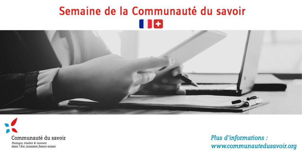 HEP-BEJUNE (@hepbejune) on Twitter photo La Communauté du savoir (<a href="/CdSavoir/">Communauté du savoir</a>) développe et soutient la coopération franco-suisse en matière de #formation, #recherche et #innovation.
📅 Cette semaine, découvrez les activités transfrontalières de la Cds sur les comptes des 7 établissements partenaires.
📷kanchanachitkhamma La Communauté du savoir (<a href="/CdSavoir/">Communauté du savoir</a>) développe et soutient la coopération franco-suisse en matière de #formation, #recherche et #innovation.
📅 Cette semaine, découvrez les activités transfrontalières de la Cds sur les comptes des 7 établissements partenaires.
📷kanchanachitkhamma
