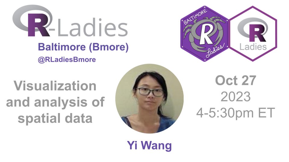 R-Ladies Baltimore tweet media