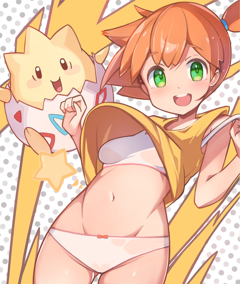 カスミちゃんを描いてみたよ 