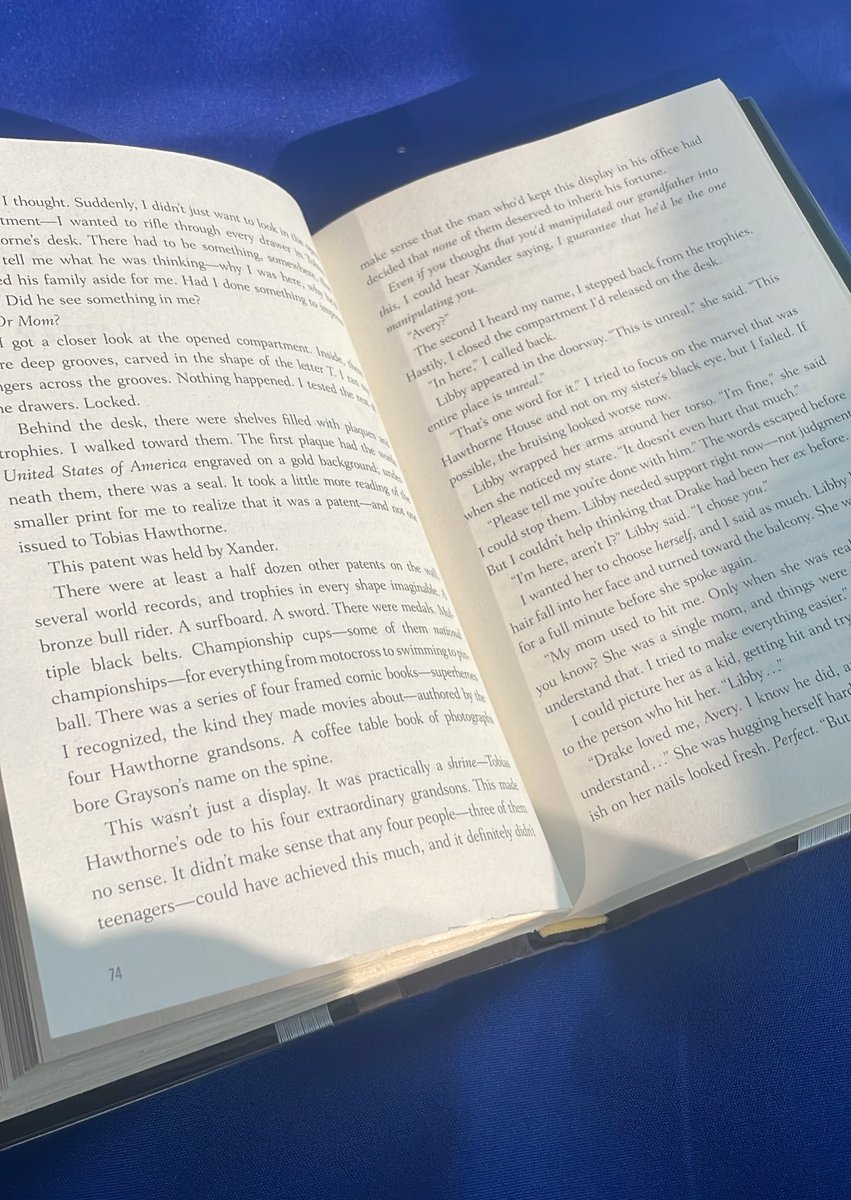 CaroReads_'s tweet photo. Good morning ☕️🍂 Enjoying a crisp, sunny fall morning with The Inheritance Games and coffee on my balcony. 

So far, this book is fast paced and easy to get into. I am super intrigued by the characters and can’t wait to see where things go for main character Avery. https://t.co/IBUzt9GcCX