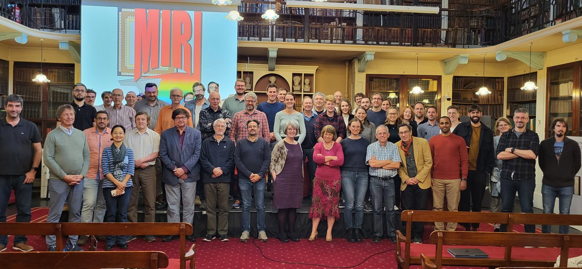 We were delighted to host the <a href="/ESA_Webb/">ESA Webb Telescope</a> MIRI European Consortium Meeting <a href="/RIAdawson/">Royal Irish Academy</a> this week! Its an exciting time to be working in infrared astronomy 🤩
#DIASDiscovers #WebbSeesFarther