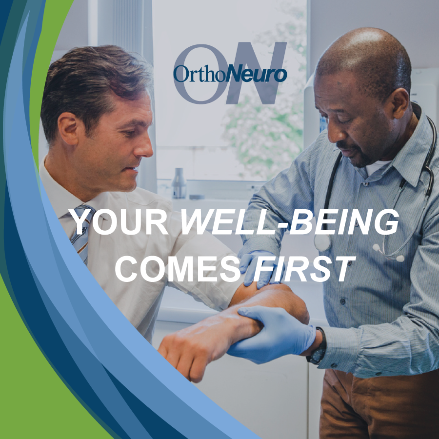At OrthoNeuro, your well-being comes first. Experience exceptional orthopedic care in a welcoming and comforting setting. Schedule your appointment now and let us guide you or your loved one towards an active and fulfilling life. Begin your #wellness journey with us today! 🌟💙