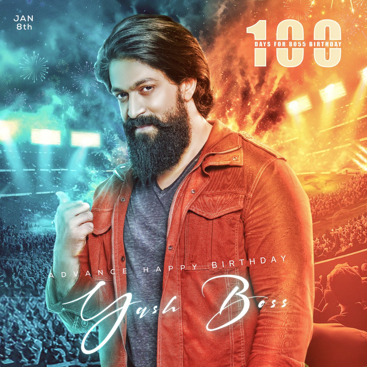 YashTrends's tweet photo. Making proud of his fans , his audience &amp; his Industry in each and every steps, yet to witness more from the man himself who is bringing the Herculean in Winterfylleth 😉🔥 

Advance Happy Birthday @TheNameIsYash Boss 

" YASHBOSS BDAY FEST IN 100DAYS "

#YashBOSS #Yash19 https://t.co/4qAD23z6ZB