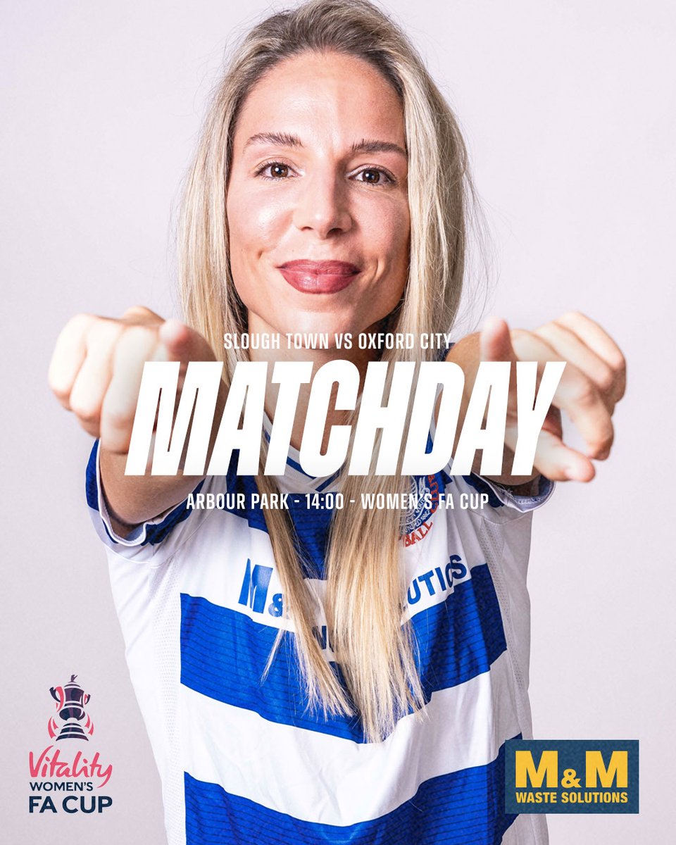 🏆 We're up for the cup! 

🛣 Our Women's first team are on the road to face <a href="/sloughtownfc/">Slough Town FC</a> in the @FACupWomens 

💙 Come on you Hoops! 

#OCFC