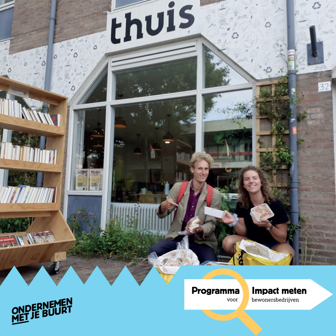 Start als bewonersbedrijf met het meten van je impact!

Tijdens het programma leer je van de geleerde lessen van Thuis Wageningen, die parallel aan deze training een intensief leertraject rondom impact meten volgen. 

Kijk hier voor meer informatie: ondernemenmetjebuurt.nl/agendapunt/imp…