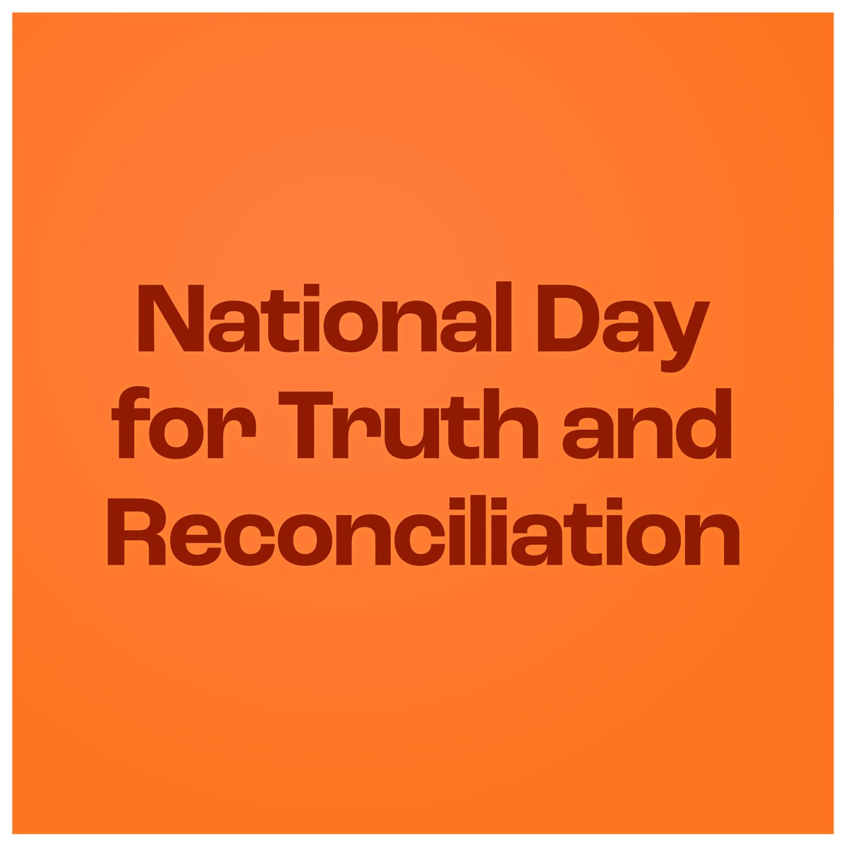 This September 30th marks the 3rd National Day for Truth and Reconciliation in Canada. Students and staff across the DSBN are wearing orange today to recognize the impact of residential schools, to honour the victims and survivors and to reflect on this chapter of Canada’s past.
