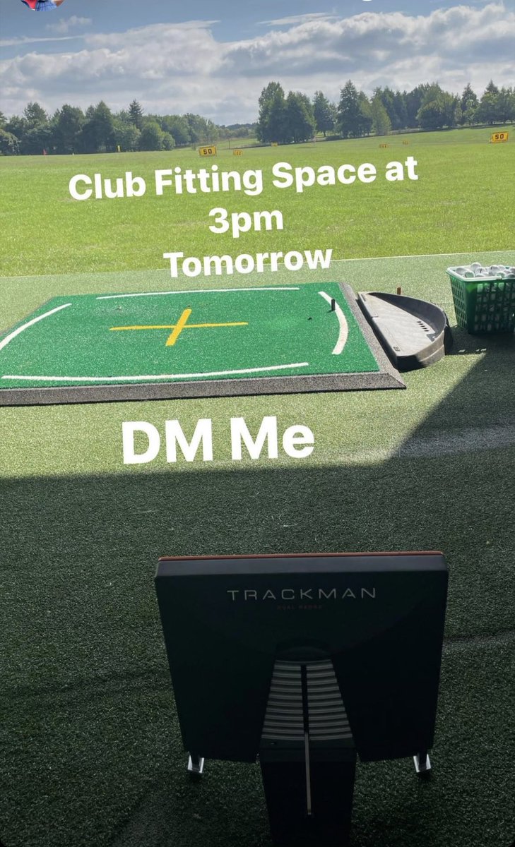 Fitting space tomorrow at 3pm if anyone would like a club fitting, Woods, Irons, Wedges or Putter DM Me to get booked in. #clubfitting #golfclubs #RyderCup ⛳️⛳️🏌️‍♂️🏌️‍♂️🏌️‍♀️🏌️‍♀️🏌️‍♀️🏌️‍♀️