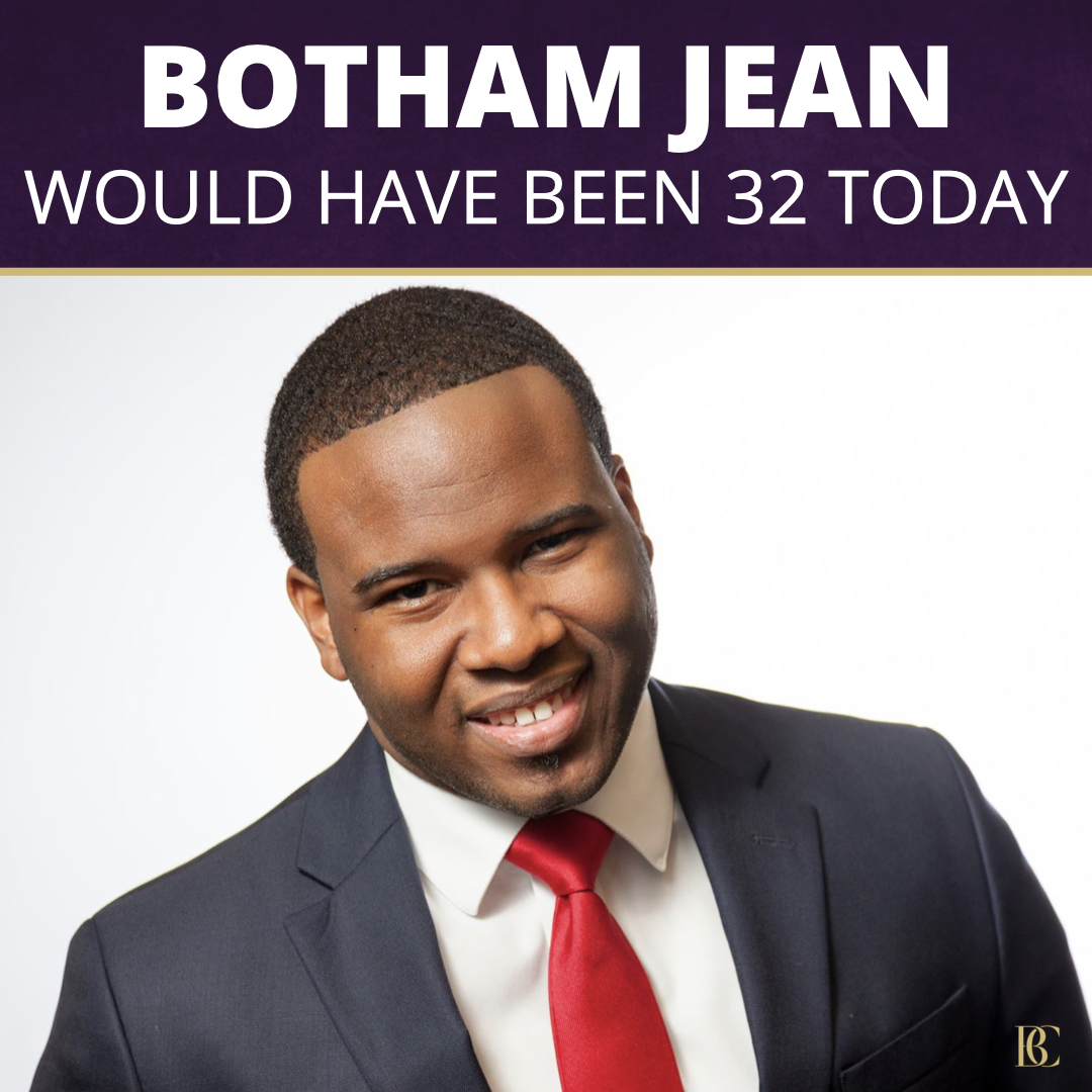AttorneyCrump's tweet photo. Today, Botham Jean would have turned 32. Instead, he was shot and killed by an off-duty police officer who wrongfully entered his home 5 yrs ago. Botham’s birthday is a reminder of his senseless death. Today, we remember his life and send love to his family! Rest In Power 🙏🏾 https://t.co/Lt9vxUrdTW