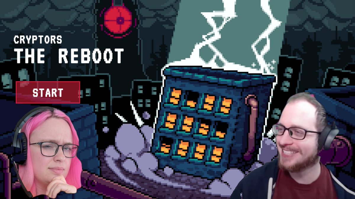 🚨Today @ 10AM PDT, we're going live playing The Reboot and chatting with one of our awesome artists, Glenn!

🔗Watch &amp; chat at kon.gg/Live - we're giving away 100 Kreds! 😎 
▶️ Play the game while you watch: kongregate.com/games/CRYPTOR_…

#livestream #giveaway #Kongregate