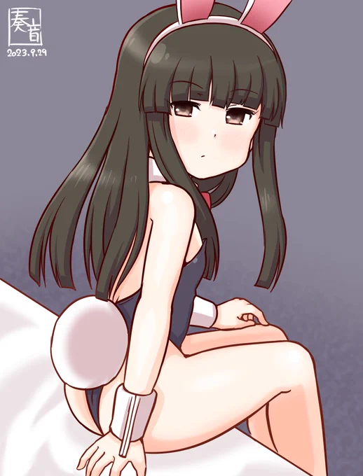 「使ってくれても、いいけどね? …うん、いいよ? べつに…」#艦これ版真剣お絵描き60分一本勝負_20230929#初雪 