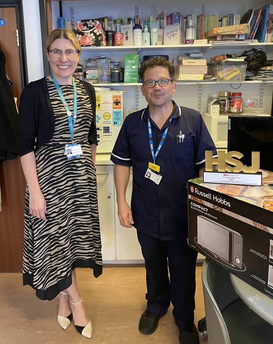 Lucy (@lucythomas14) on Twitter photo Great to present an <a href="/MSEHospCharity/">π Mid & South Essex Hospitals Charity</a> funded microwave to benefit staff on the HSJ Patient Safety Award Winning DAU and Frailty unit. Congratulations to a fantastic team. Great to present an <a href="/MSEHospCharity/">π Mid & South Essex Hospitals Charity</a> funded microwave to benefit staff on the HSJ Patient Safety Award Winning DAU and Frailty unit. Congratulations to a fantastic team.
