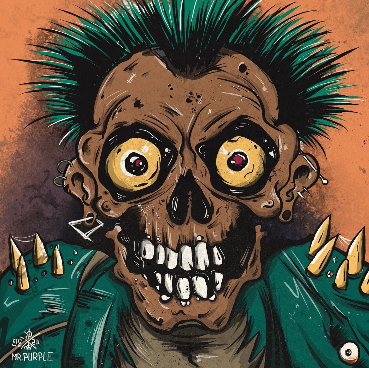 MrPurple_Art's tweet photo. GM Bony art-lovers 💀

If you're still looking for something for the weekend, I still have a sweet on offer.

'Skull of anarchy' from Mr.Purple's Editions
➡️ 0.01 Eth 42Ed.
💎 https://t.co/7VBgIRblxe

Have a nice day and best regards ☀ https://t.co/r8jT6GwAEj