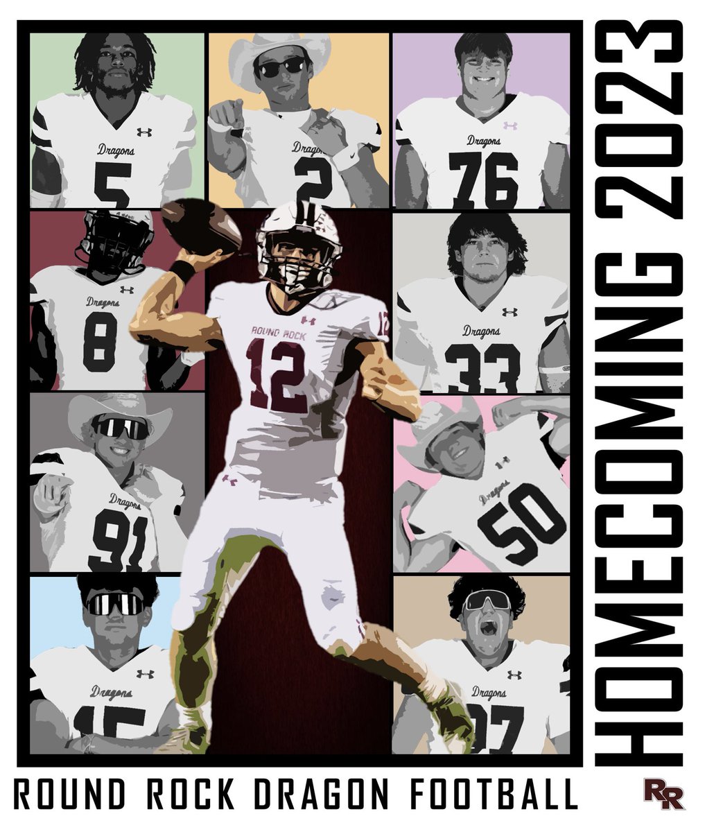 RRFBBooster's tweet image. Dragon @RoundRockFB Game Day and Homecoming!
Details ⬇️

🆚 Stony Point Tigers

📍Dragon Stadium

🕰️ 7 pm (Gates open at 6 pm)

🎟️ Digital Tickets athletics.roundrockisd.org/tickets or HomeTown Fan app

👀 youtube.com/live/AKrl7mQKp… 

📷 @henryhueyphoto 
#txhsfb #BREAL #weeksix #rorohoco23